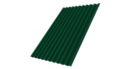 Профнастил С21 R 0,5 Satin RAL 6005 зеленый мох