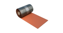 Лента для примыканий Абрис Braas, 5000мм, вишня