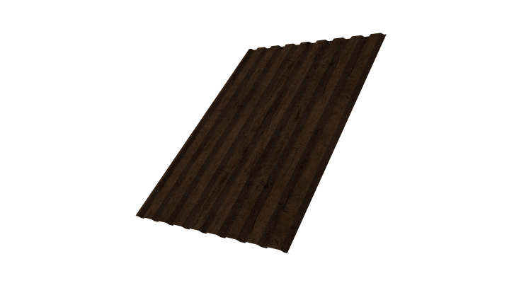 Профнастил С20A 0,45 Print-Double Elite Antique Wood