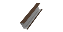 Крышка жалюзи Milan,Tokyo 0,5 Drap RAL 8017 шоколад (3м)