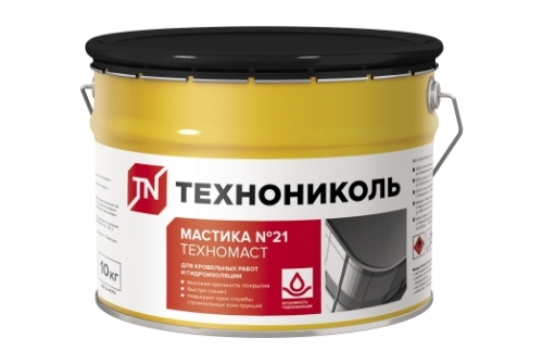 Мастика кровельная Технониколь №21 Техномаст 10кг (ведро)