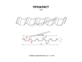 Профлист МЕТАЛЛ ПРОФИЛЬ С-44х1000-A (ПЭ-01-8004-0,45)